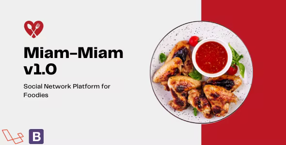 Source Code Miam-Miam – Social Network Platform for Foodies