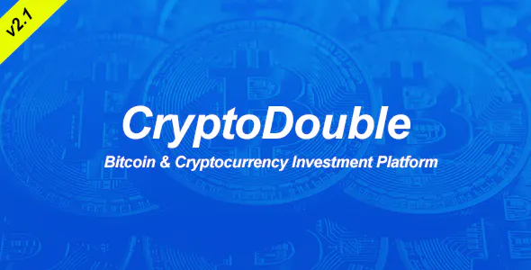 Source Code CryptoDouble – Bitcoin and Cryptocurrency HYIP Investment Platform