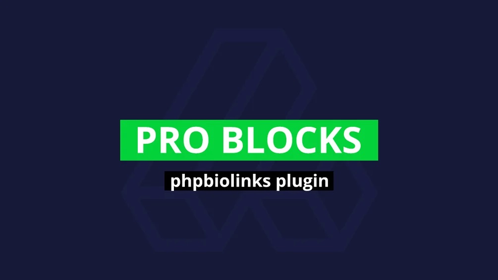 Source Code 10 Pro Blocks Pack – Plugin for php Biolinks