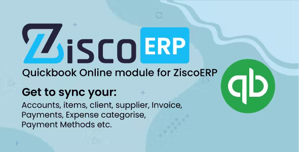 Source Code Quickbook Sync Module for ZiscorERP