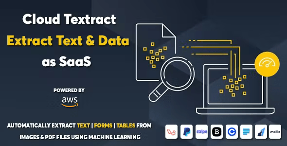 Source Code Cloud Textract – Extract Text and Data from Documents as SaaS