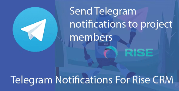 Source Code RISE CRM Plugin – Telegram notifications for project members