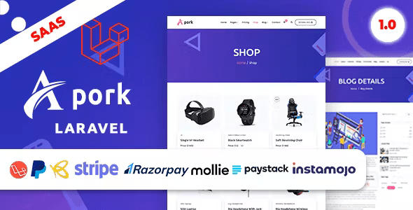 Source Code Apork – Multitenancy Based URL Shortener, vCard, Ecommerce & Product Landing(SAAS)