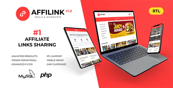 Source Code AffiLink – Affiliate Link Sharing Platform  2.3.0