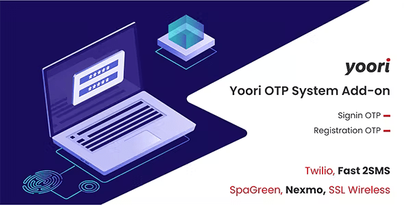 Source Code OTP System Add-on for YOORI PWA eCommerce