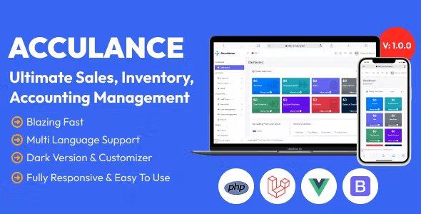 Source Code Acculance – Ultimate Sales, Inventory, Accounting Management System 2.1