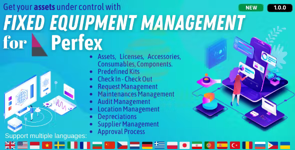 Source Code Fixed Equipment Management for Perfex CRM 1.0.3