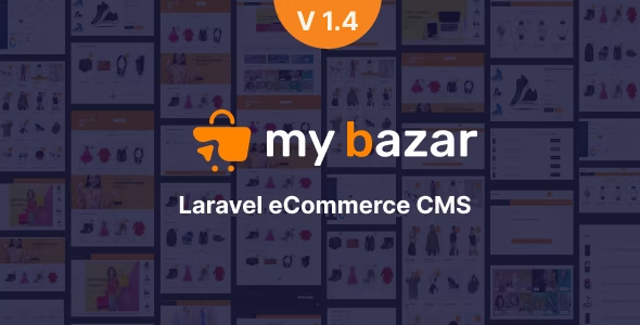 Source Code My Bazar- Laravel Ecommerce CMS 1.4