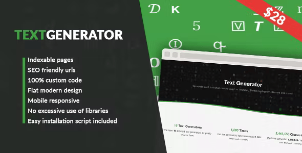 Source Code Text Generator