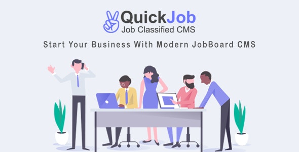 Source Code QuickJob – Job Board Job Portal PHP Script