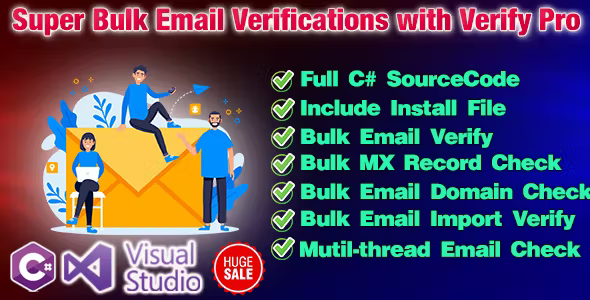 Source Code Super Bulk Email Verifications with Verify Pro