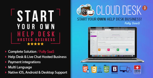 Source Code Cloud Desk 3 – The Fully Saas Support Solution 2.0.4