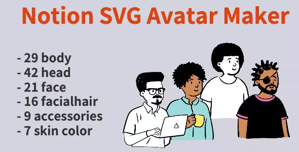 Source Code Notion SVG Avatar Maker