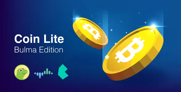 Source Code Coin Lite (Bulma) – Ready-Made Cryptocurrency Website With Live Prices 1.0.1