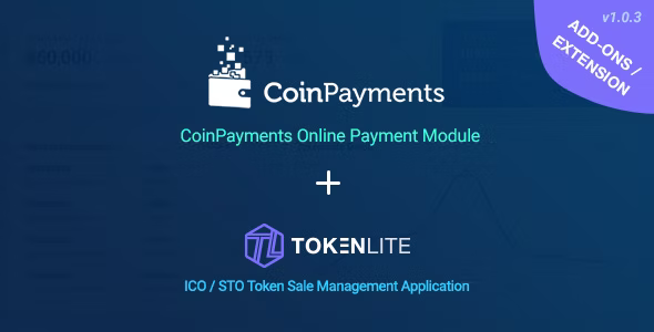 Source Code CoinPayments Pay Module for TokenLite – Online Crypto Payment Addon