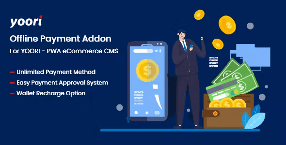 Source Code Offline Payment Addon for YOORI eCommerce CMS