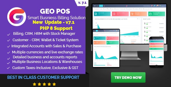 Source Code Geo POS – Point of Sale, Billing and Stock Manager Application 8.0 build 180