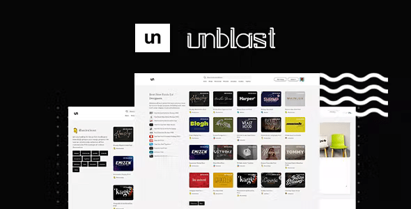 Source Code Unblast – Element downloads System for Designers