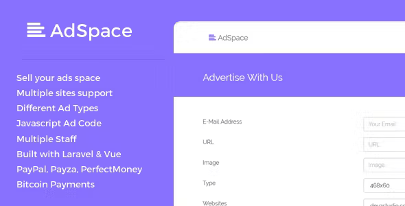 Source Code AdSpace – Sell your ad space