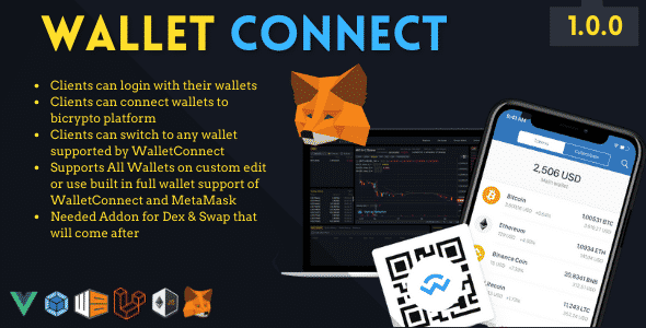 Source Code Wallet Connect Addon For Bicrypto – Wallet Login, Connect