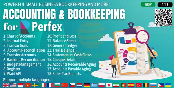 Source Code Accounting and Bookkeeping module for Perfex CRM 1.1.6