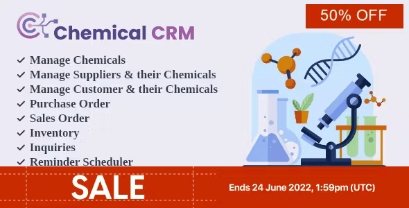 Source Code Chemical CRM and Inventory Management