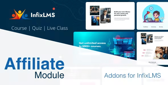 Source Code Affiliate add-on | Infix LMS Laravel Learning Management System 1.2.3