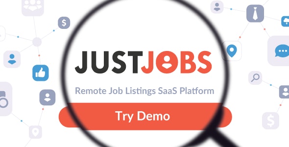 Share Code JustJobs – Remote Job Listings SaaS platform