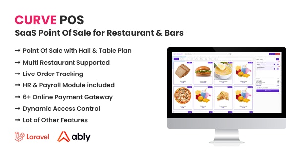 Share Code Curve POS – SaaS Point Of Sale System for Restaurants  Bars