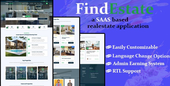 Share Code FindEstate – Laravel Real Estate Listing CMS with SaaS 2.0