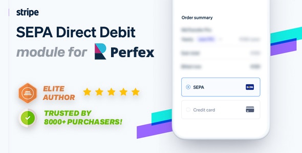 Share Code Stripe SEPA Direct Debit payment gateway for Perfex