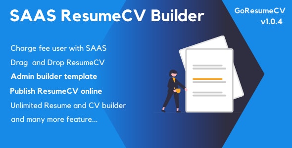 Share Code GoResumeCV – SAAS Resume Builder Online [Regular License]