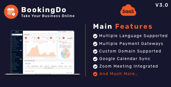 Share Code BookingDo SaaS – Multi Business Appointment Scheduling  Service Booking Website Builder