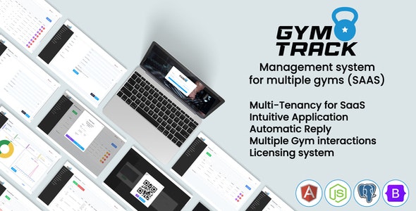 Share Code GymTrack | Management System for Multiple Gyms (SAAS)