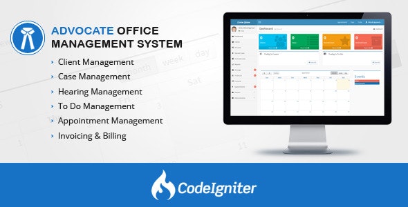 Share Code Advocate Office Management System