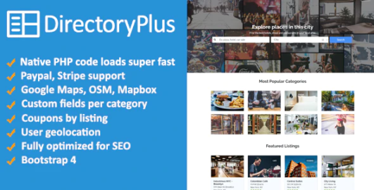 Share Code Directory Plus – Business Directory PHP Script 3.49