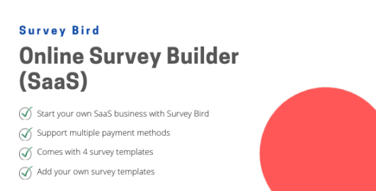 Survey Bird – Online Survey Builder (SaaS)
