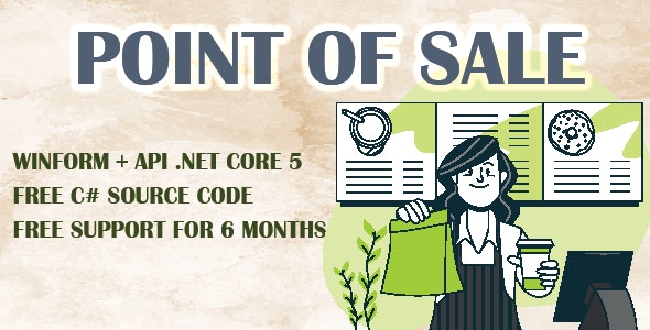 POINT OF SALE (POS) | API .NET CORE 5 – WINFORM | C# – SQL